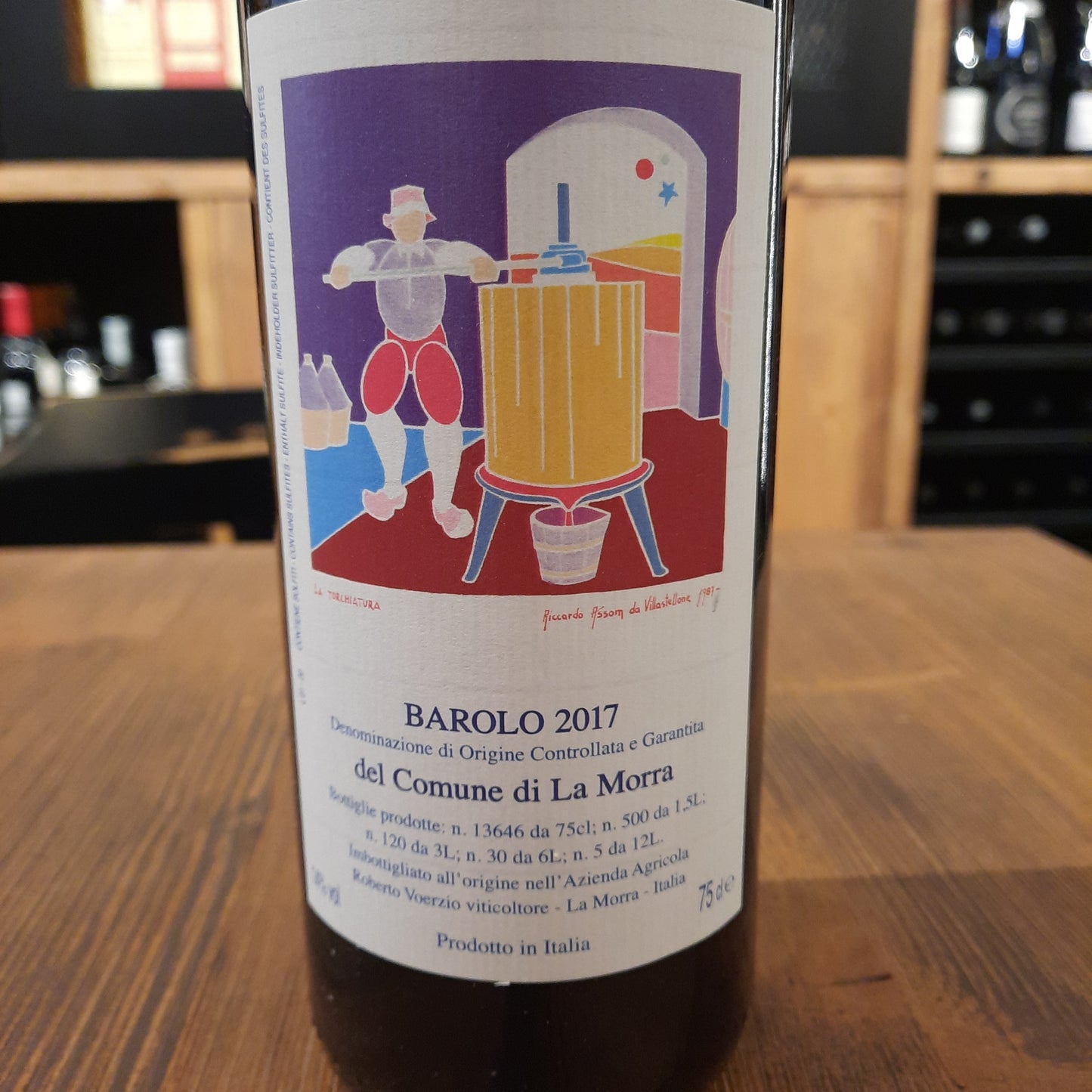 Roberto Voerzio Barolo 2017 del comune di La Morra