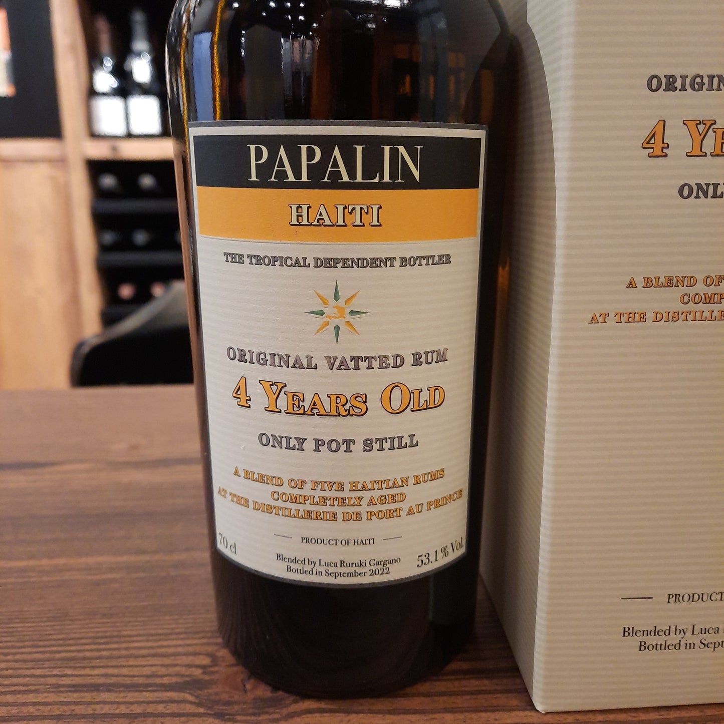 Papalin Haiti 4 Years Original Vatted Rum