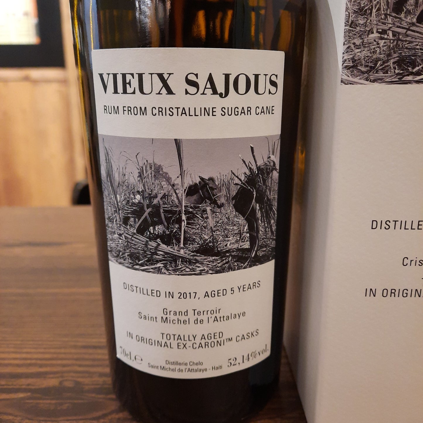 Vieux Sajous Caroni Cask 2017 Aged 5 Years 52.14%