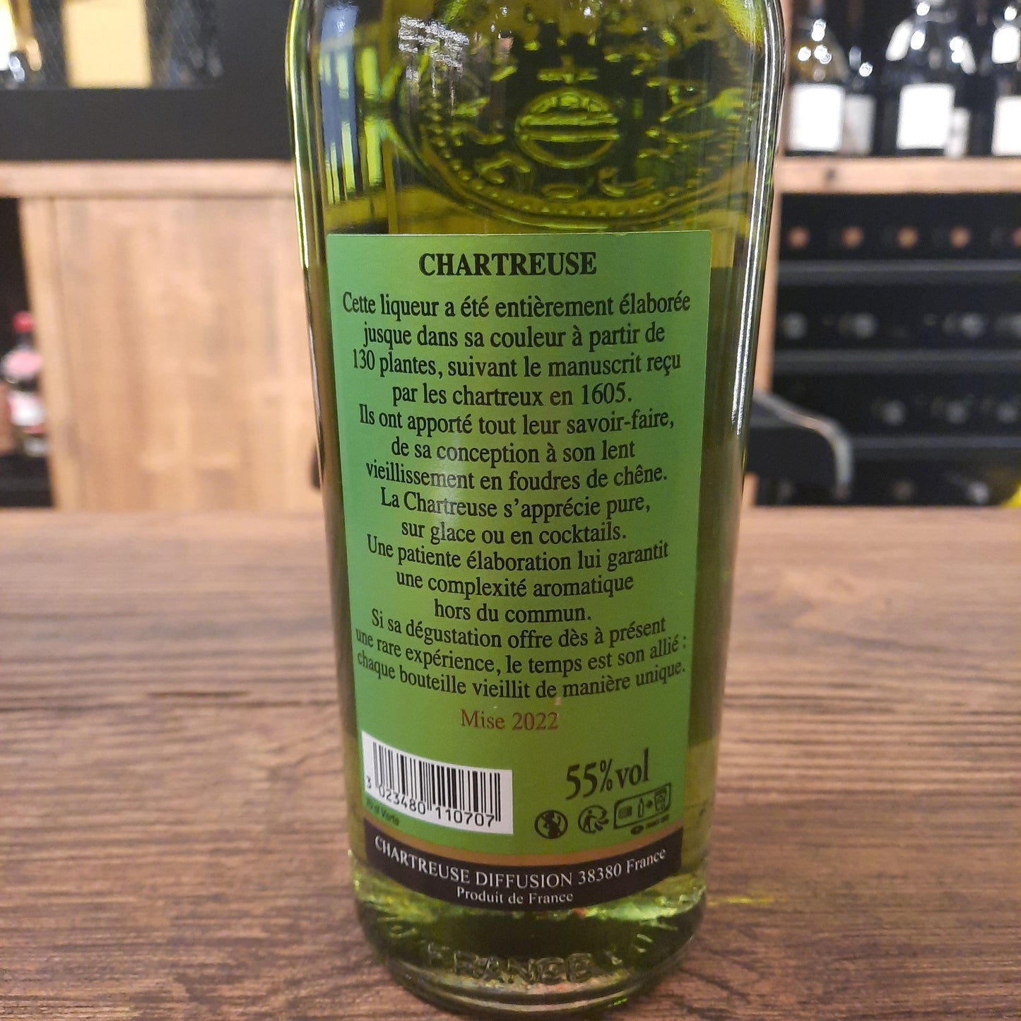 Chartreuse verde 55% 0.7L