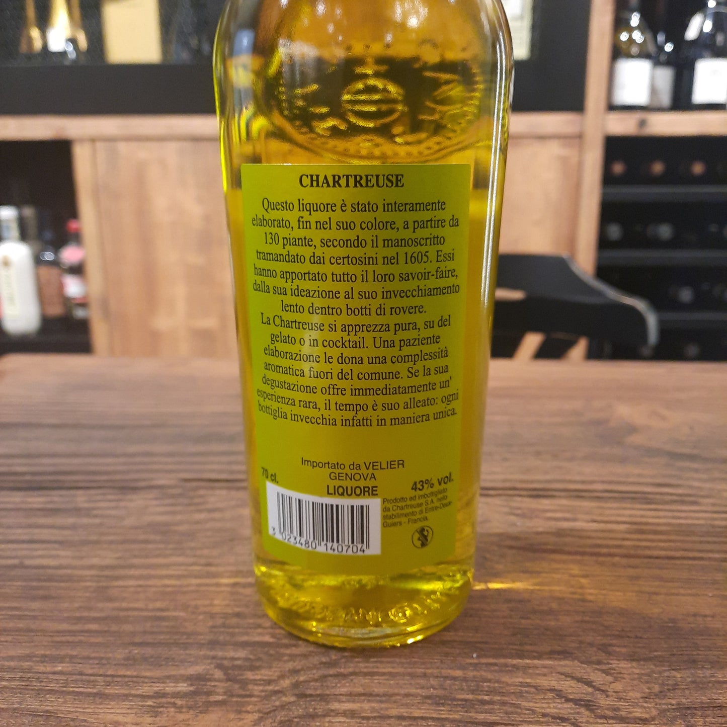 Chartreuse gialla 43% 0.7L