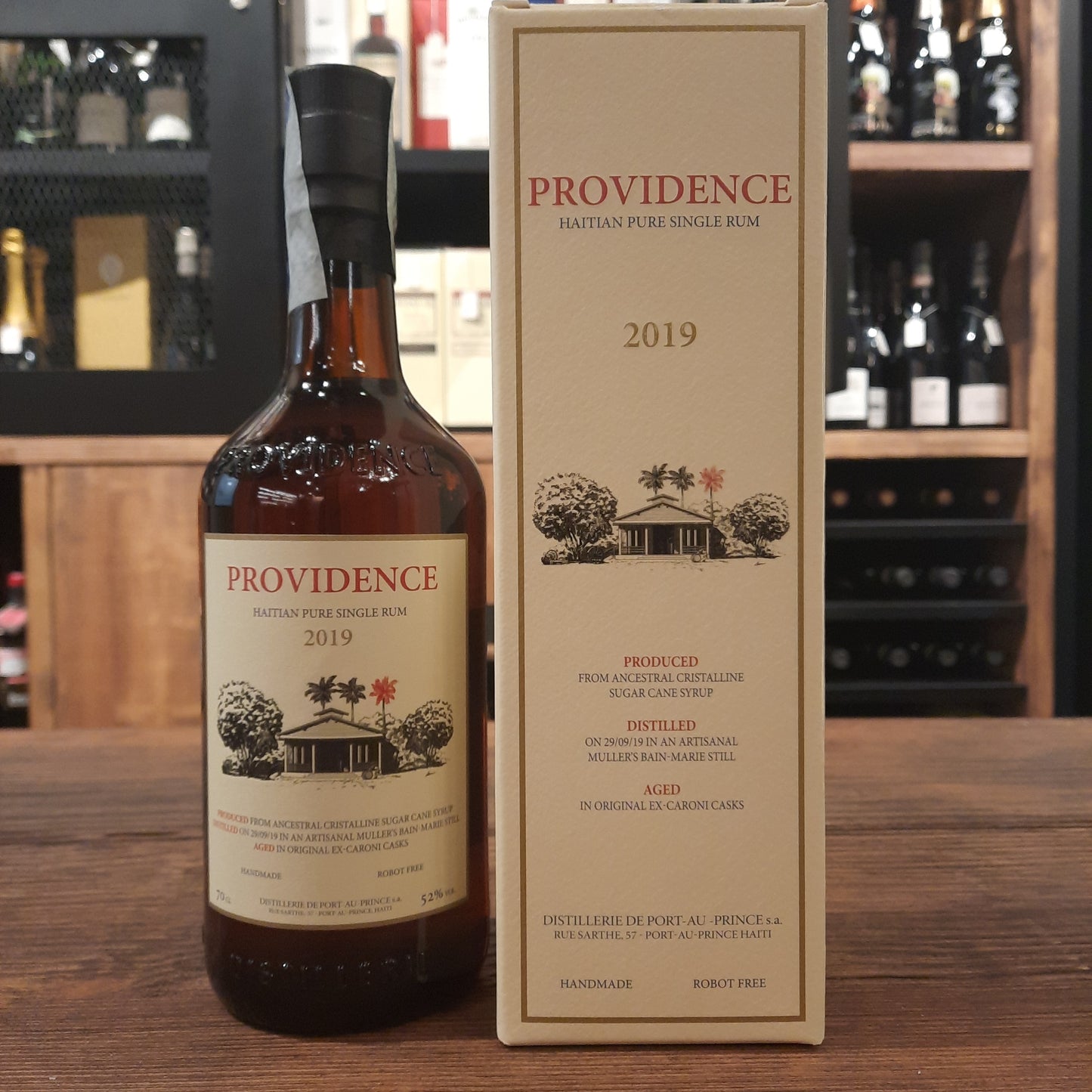 Providence Rum 2019 Haitian Pure Single Rum 52% 0.7L