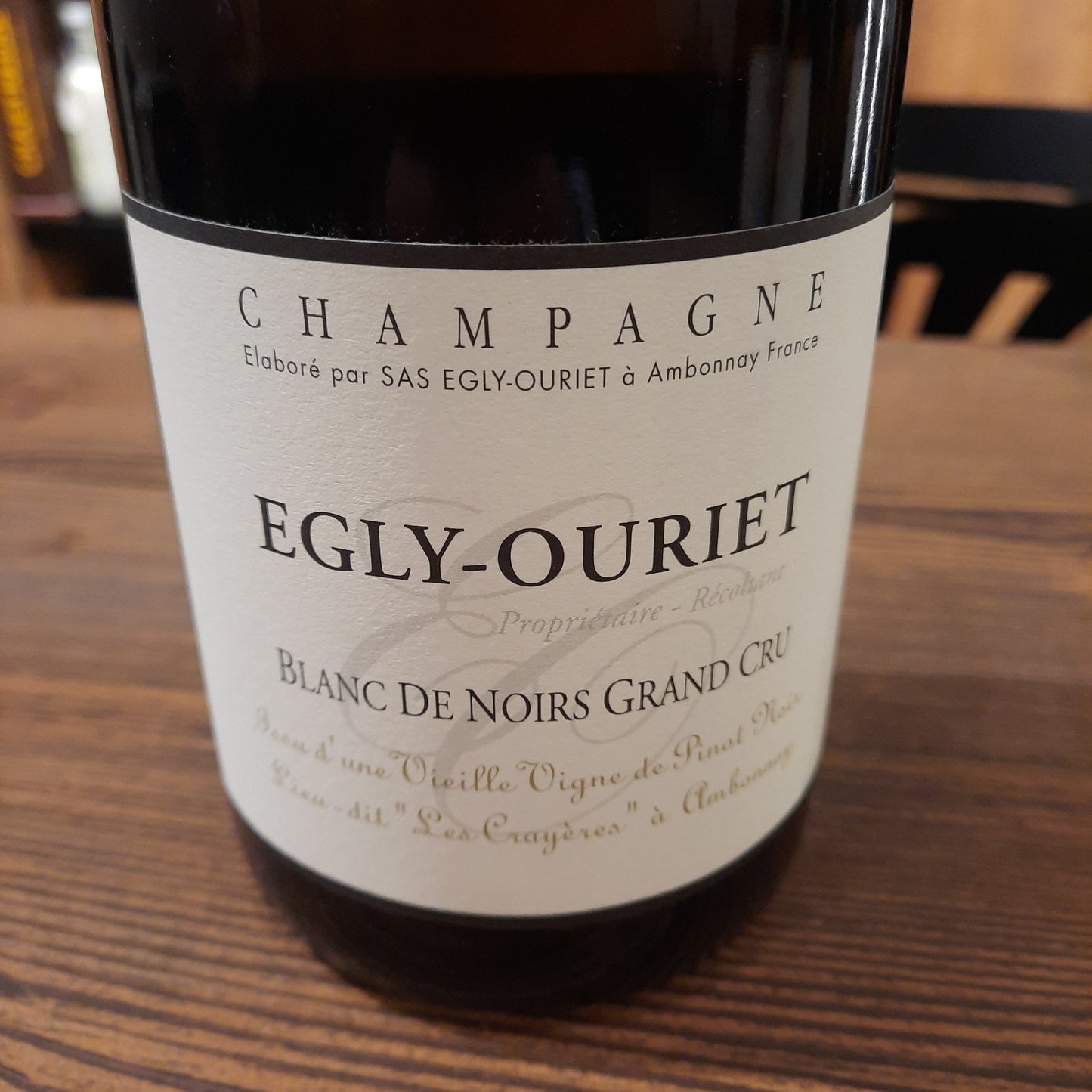 Egly-Ouriet Blanc De Noir Grand Cru v.v. Base 2015