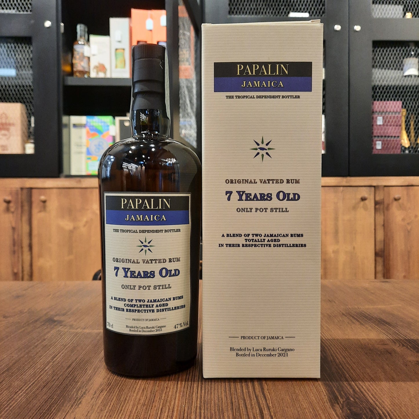 Rum Papalin 7y Vatted Rum 47%