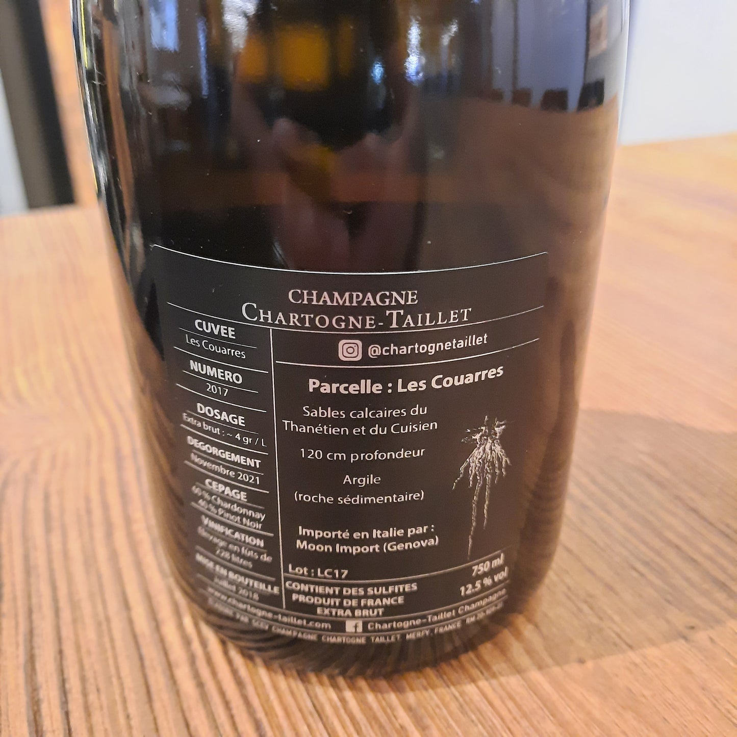 Chartogne Taillet Les Couarres V17 Extra Brut