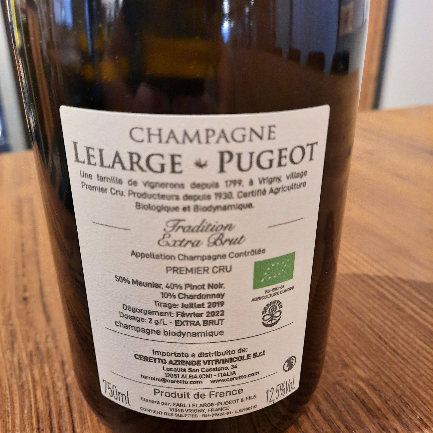 Lelarge-Pugeot Tradition Extra Brut Premier Cru