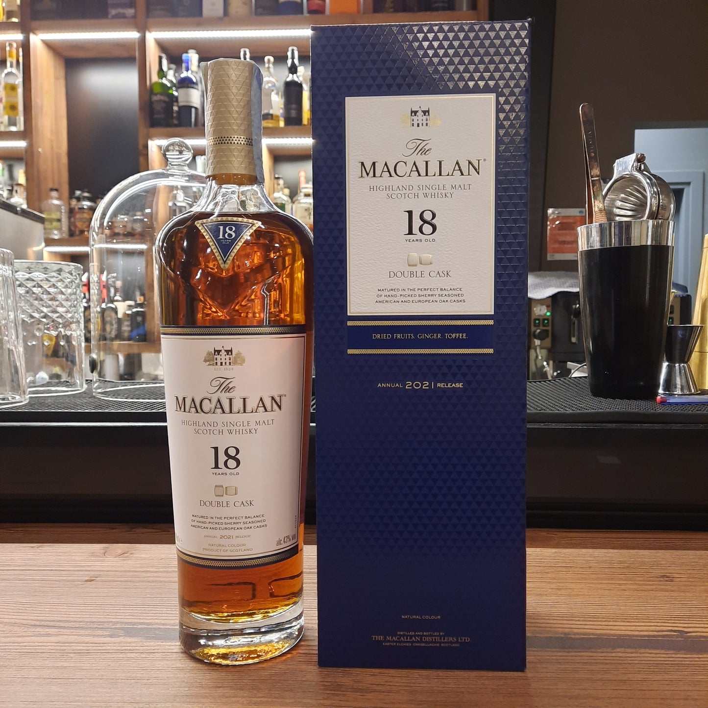 Macallan double cask 18 years 2021 43%