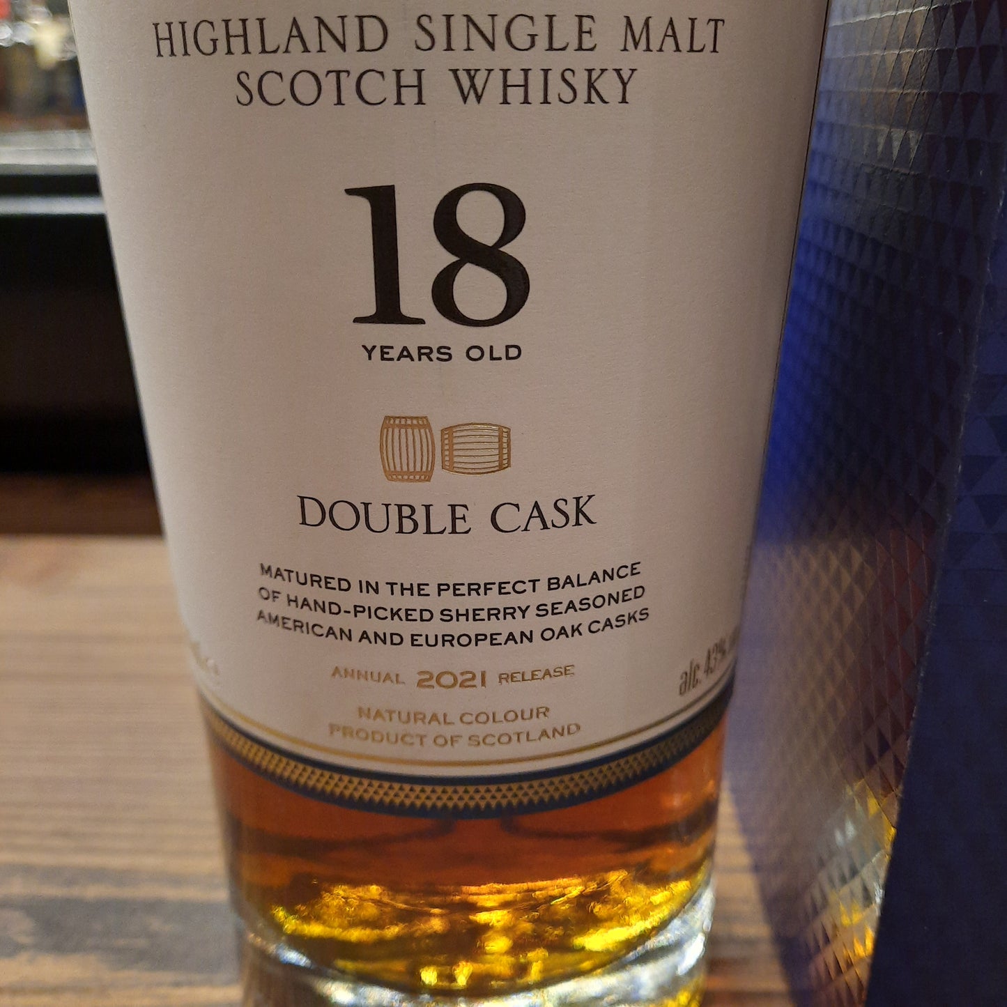 Macallan double cask 18 years 2021 43%