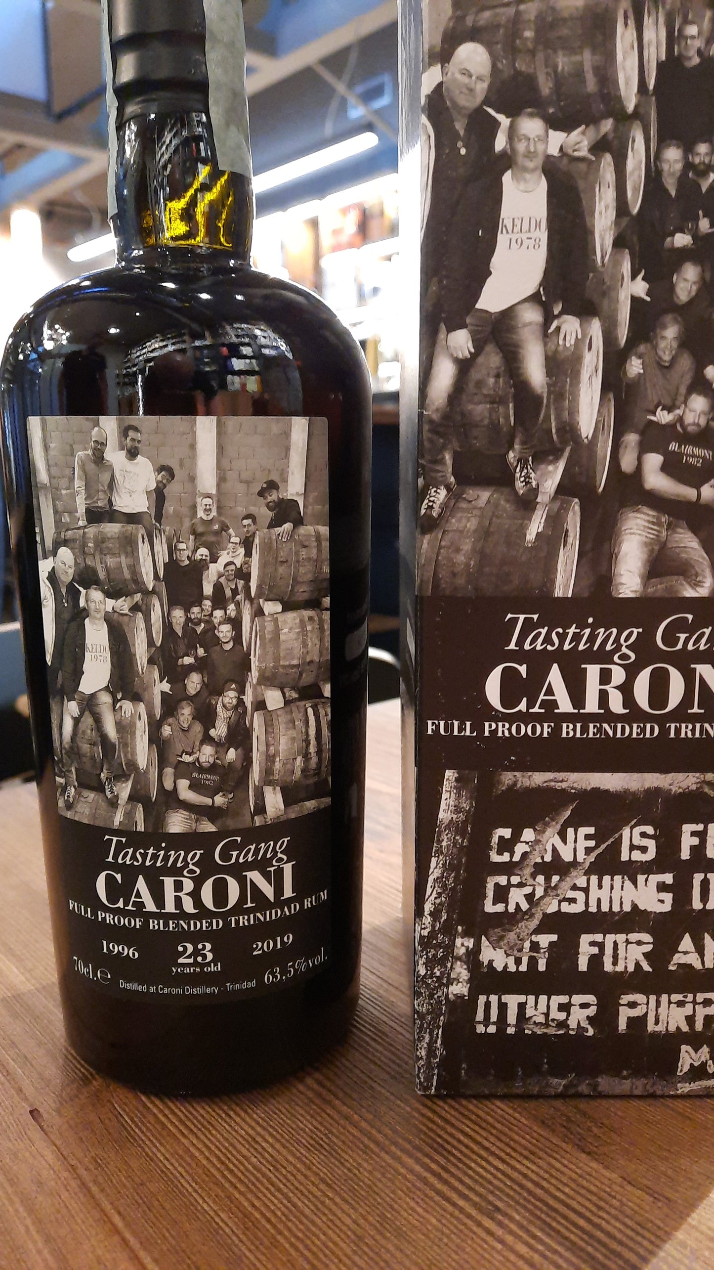 Caroni tasting gang 1996-2019 23y 63.5%