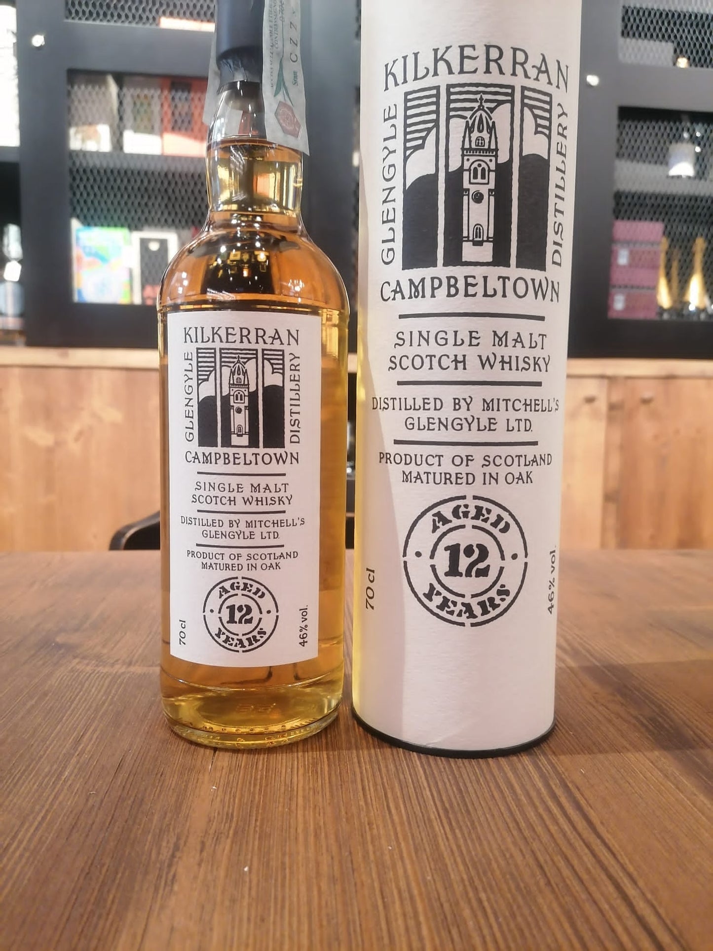 Kilkerran 12y Single Malt Scotch Whiskey 46%